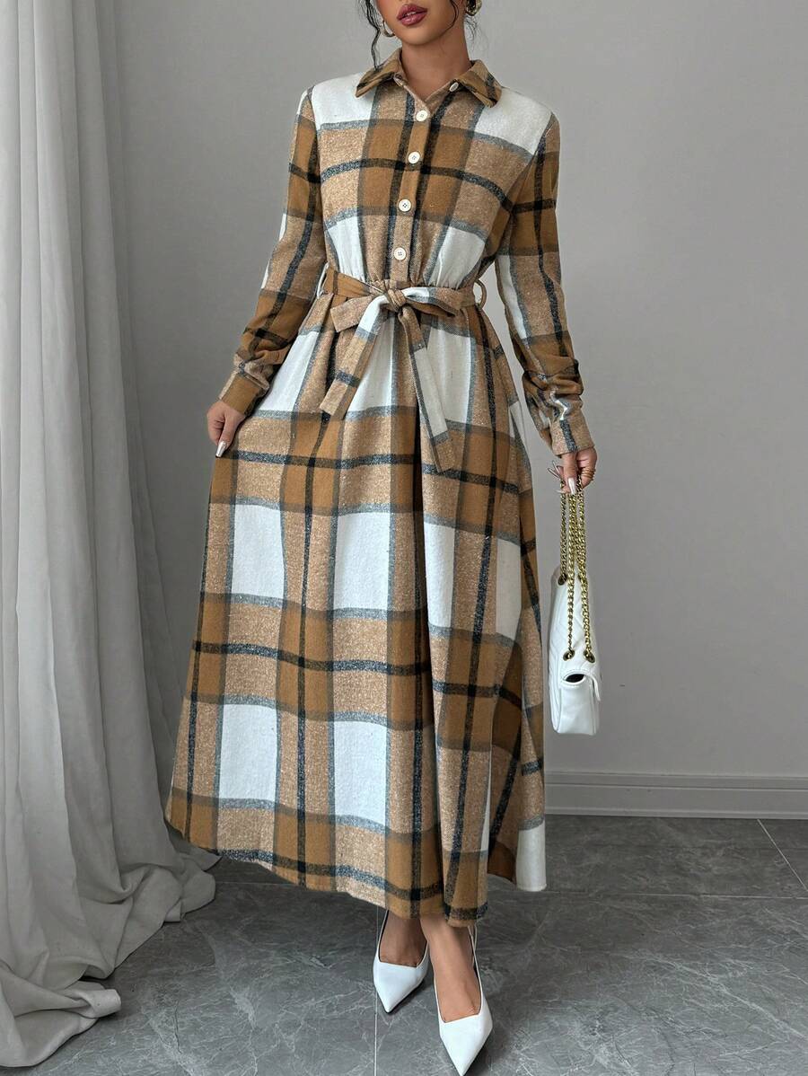 Elenzga Summer New Women's Long Dress, Vacation Chic Waist Cinched Slimming A-Lin | ChicGrl
