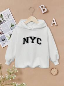 Vitoria Brayner Sudadera con capucha de manga larga, gruesa y casual para niña artista, ideal para días festivos, primavera y entrenamiento