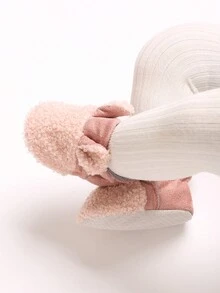 0-1岁男婴舒适防滑软底学步鞋 - 粉色 - 查看 4