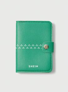 SHEIN Multi-Card Holder Wallet For Women - Green - View 1