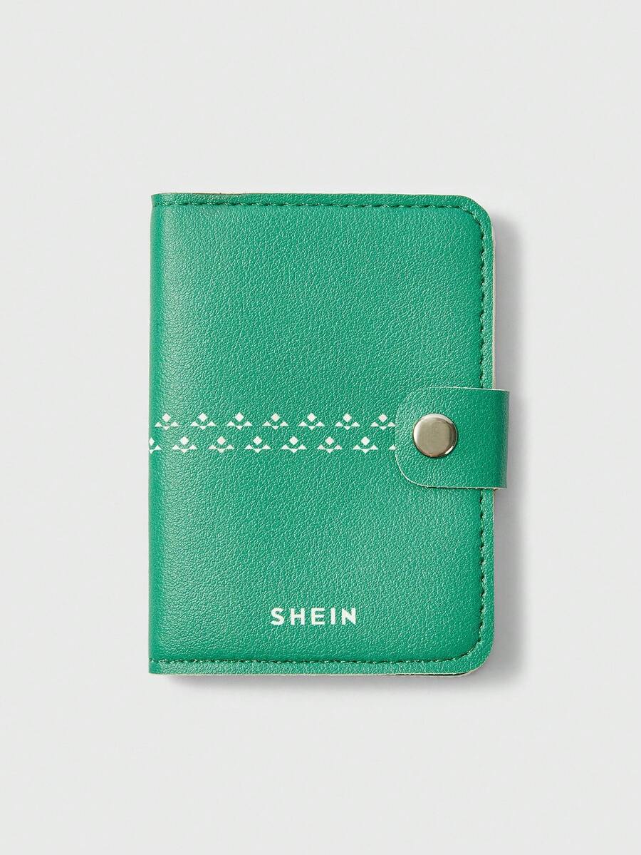 SHEIN Multi-Card Holder Wallet For Women - Green - View 1