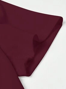 SHEIN LUNE Colorful Space Astronomy Solar System Planets Satellite Mars Graphic Cute Short Sleeve T-Shirt - Purple - View 4