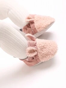 0-1岁男婴舒适防滑软底学步鞋 - 粉色 - 查看 1