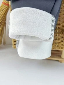 Chiquease 保暖内衬高腰瘦身提拉打底裤，女士保暖厚款塑身裤，适合秋冬季 - 彩色 - 查看 6