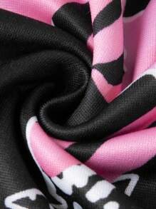 Manfinity Hypemode 男士秋季休闲星星字母印花连帽运动衫