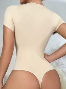 2pcs/Set Women Seamless Shaper Bodysuit - Multicolor - View 2