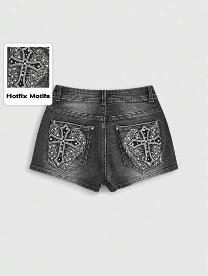 パンツ y2k grunge gyaru short pants python punk 17261465237d63345280294ce892f7