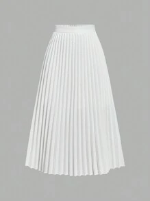 SHEIN MOD 女士白色西装外套套装：白色西装背心和白色西装外套裙 - 白色 - 查看 7