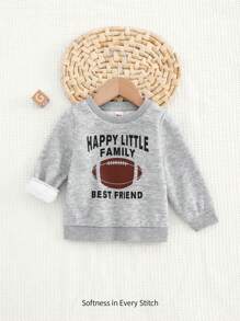 Cozy Pixies Baby Girl Raglan Sleeve Olive Oil Graphic Crewneck Sweatshirt - Light Grey - View 11