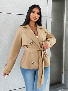 Zolique 女士风衣、休闲、通勤、办公装