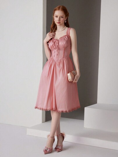 SHEIN Belle Ladies' Ball Gown Dress (Heavy-Duty Model)