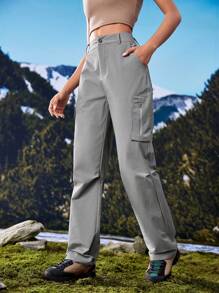 In My Nature Pantaloni da donna impermeabili e resistenti all'acqua, adatti per attività all'aperto come campeggio, escursionismo e pendolarismo urbano