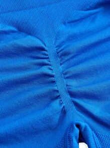 SHEIN Sports Women High Waist Seamless Fashion Outdoor Casual Exercise Yoga Elastic Sports Leggings - Multicolor - View 6