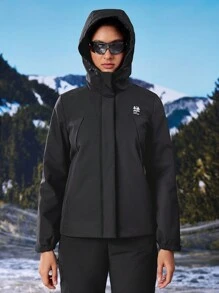 In My Nature 女士户外防水抽绳连帽夹克 冬季女款