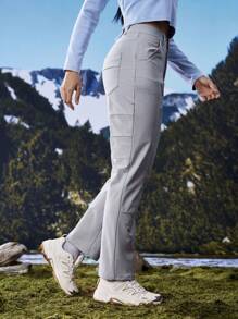 In My Nature Waterproof & Windproof Outdoor Hiking & Commuting Women Pants - Grey - View 6