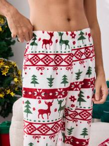 Men's All-Over Print Lounge Pants - Multicolor - View 6