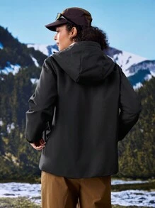 In My Nature 女士户外防水抽绳连帽夹克 冬季女款