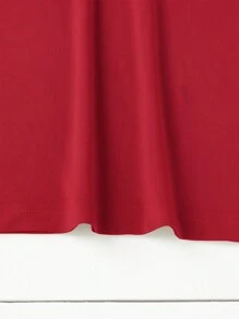 Calvaya Camiseta de manga corta de cuello redondo minimalista en tallas grandes, top básico para verano, otoño e invierno - Multicolor - Ver 3