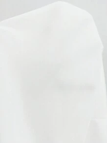 Chiquease 春秋时尚3D花卉装饰衬衫 - 白色 - 查看 7