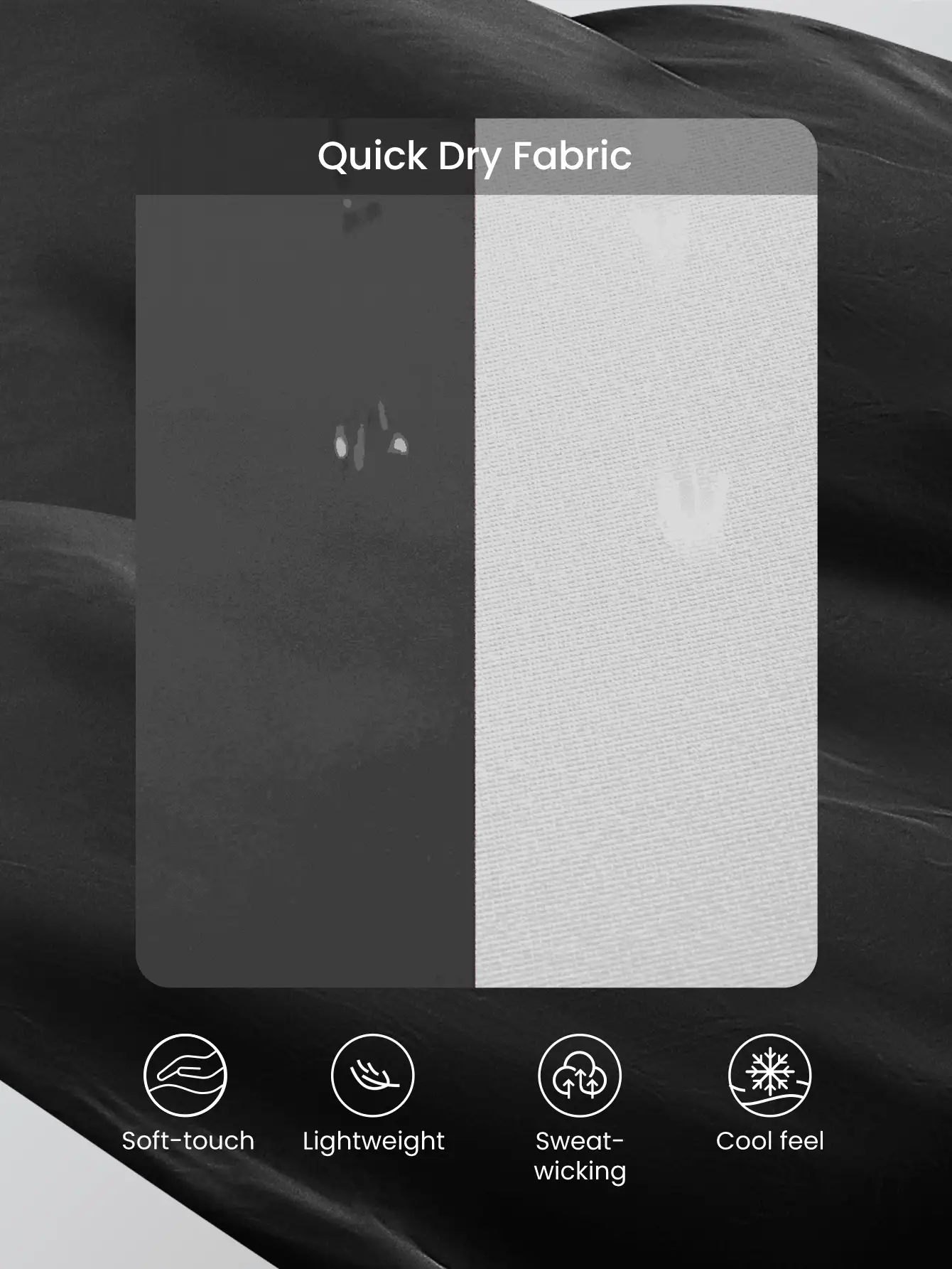 Maglietta da corsa a maniche lunghe con fori per i pollici, ad asciugatura rapida e tocco fresco, con scollo a goccia