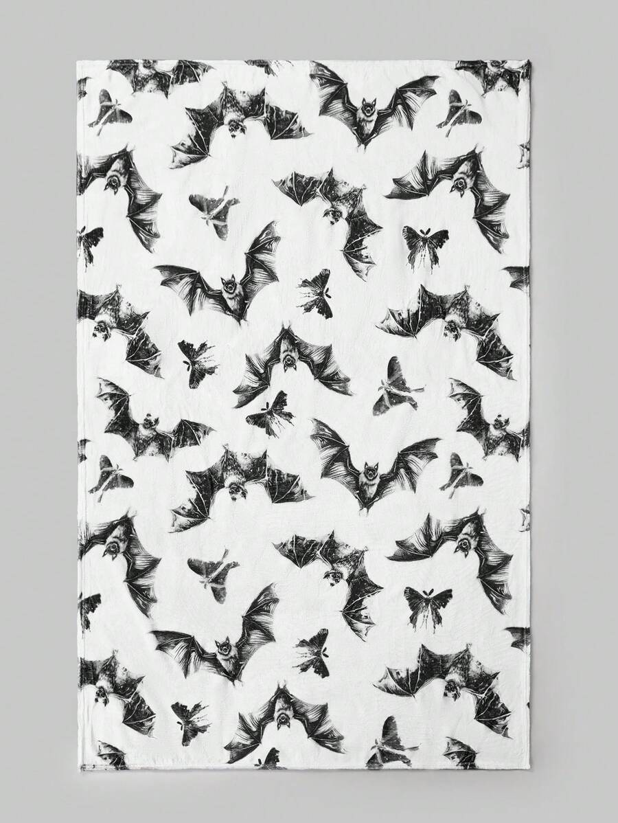 ROMWE Goth 1047780 Dark Gothic Bat Design Warm & Cozy Portable Sofa