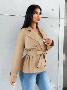 Zolique 女士风衣、休闲、通勤、办公装