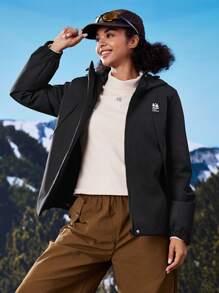 In My Nature 女士户外防水抽绳连帽夹克 冬季女款