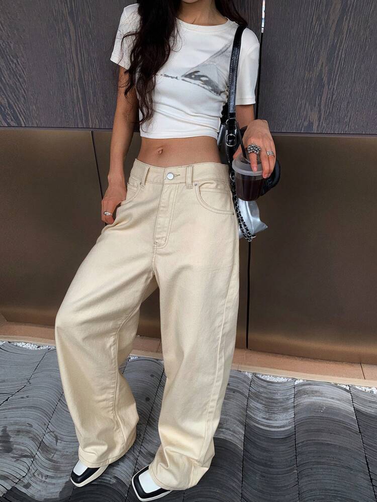 Autumn New Loose Casual Women Denim Jeans