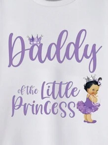 男士休闲圆领字母与卡通印花长袖运动衫