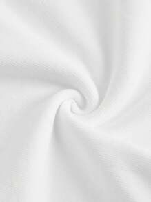 Seamluxe SHEIN Sport Top da allenamento smanicato sportivo in in rete con inserti in rete