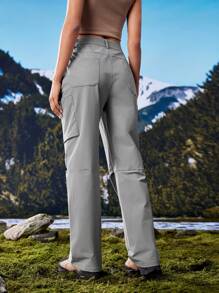 In My Nature Pantaloni da donna impermeabili e resistenti all'acqua, adatti per attività all'aperto come campeggio, escursionismo e pendolarismo urbano