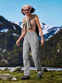 In My Nature Pantaloni da donna impermeabili e resistenti all'acqua, adatti per attività all'aperto come campeggio, escursionismo e pendolarismo urbano