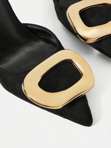 CUCCOO CHICEST Escarpins mode à talons hauts pour femmes avec bout pointu et cloutés