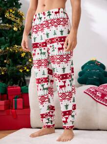 Men's All-Over Print Lounge Pants - Multicolor - View 4