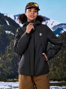 In My Nature 女士户外防水抽绳连帽夹克 冬季女款