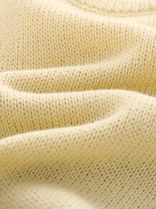 Cozy Pixies 男婴卡通熊图案圆领长袖毛衣 - 彩色 - 查看 8