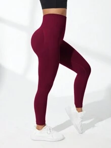SHEIN Yoga Basic Seamless High Waisted Yoga Leggings For Chinese New Year