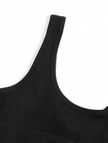 Ocili حمالة صدر بسيطة بأربطة متقاطعة لاسلكية و لا تترك آثاراً - الأسود - مشاهدة 4