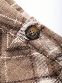 DAZY 女士优雅格子迷你裙