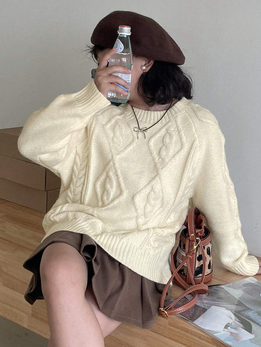 Dazy Kids Tween Girl Crew Neck Sweater, Tween Girl Fall Clothes,Back To School Clothes