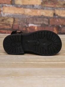 Botas curtas de moda estilo princesa para meninas, Outono/Inverno