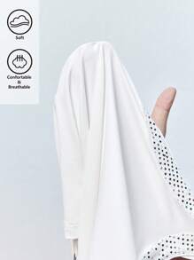 Maija Women's Autumn Sequin Embellished Backless Tank Top - White - View 8
