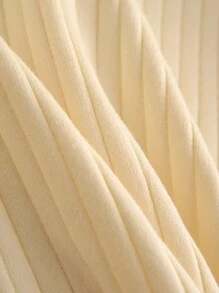 SHEIN Frenchy Plus Size Women's Solid Color Crew Neck Raglan Sleeve Long Sleeve Casual Pullover Sweater, Autumn/Winter