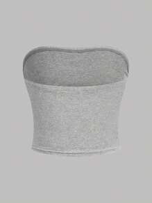 SHEIN Girlism Teen Girls Buy 1 Get 5 Free 6pcs/Set Casual Tube Top Outfits - Baby Blue - View 14