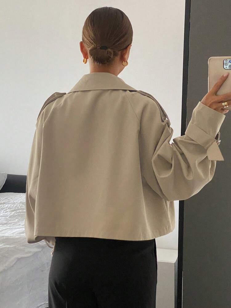 New Autumn Short Casual Ladies Trench Coat Women Jacket,Fall Women Clothes