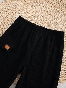 Cozy Pixies 2 件套男婴休闲贴布松紧腰裤 - 彩色 - 查看 7