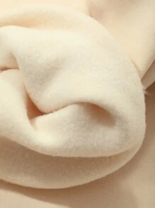 Dazy Plus 加大码连帽字母印花宽松保暖内衬运动衫，秋季服装