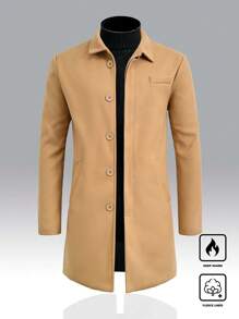 Manfinity Homme 男士纯色针织休闲夹克，秋冬