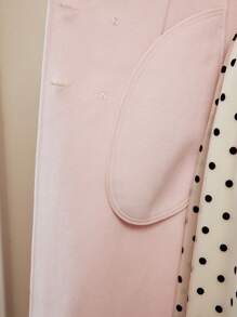 MOTF PREMIUM WOOL LAPEL COLLAR SOLID PEA OVERCOAT