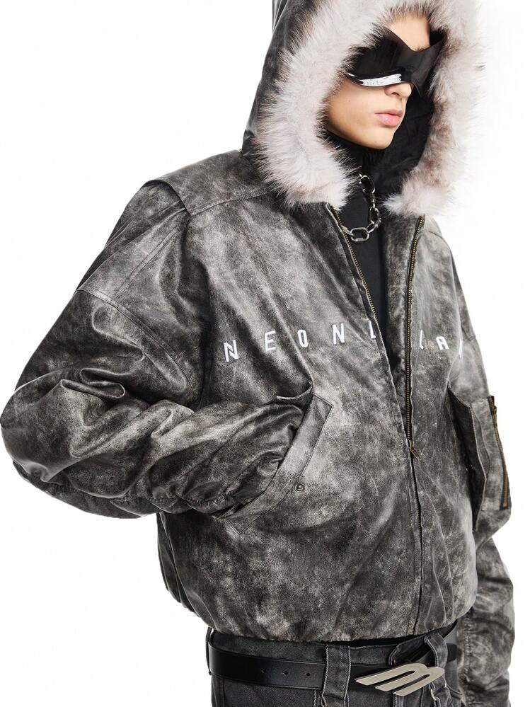 NeonBlanc jacket foodie ファー フード付き NeonBlanc jacket foodie ファー フード付き ファーフード付きパーカー